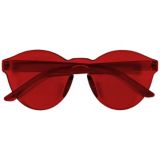Coloured Sunglasses, Red | Amscannull