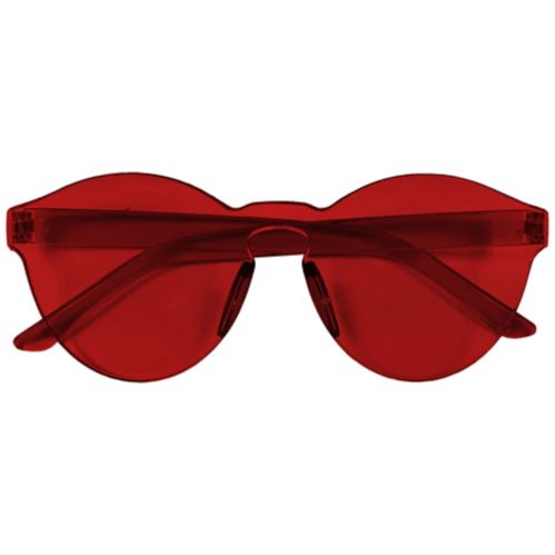 Coloured Sunglasses, Red Product image