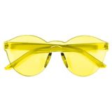 Coloured Sunglasses, Yellow | Amscannull
