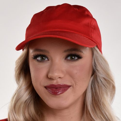 Baseball Hat, Red Product image