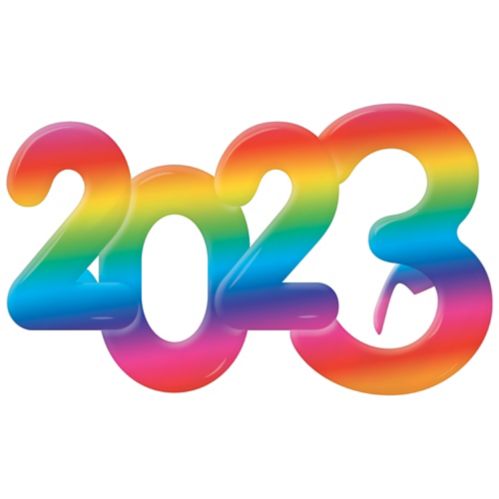 Amscan 2023 Rainbow Glasses Product image