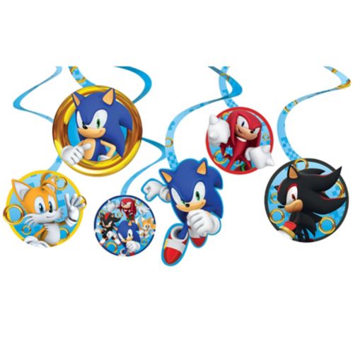 Décoration spiralée Sonic Image de l’article