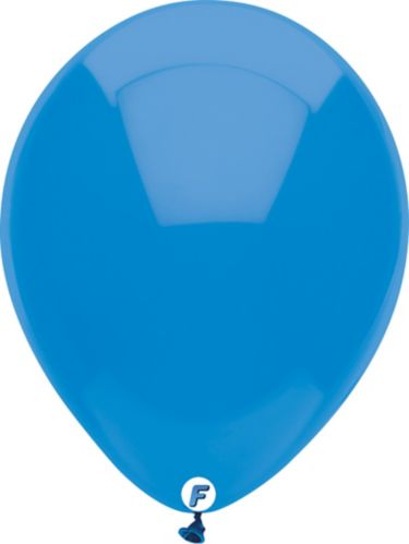Ocean Blue Latex Balloons, 12-in, 50-ct Product image