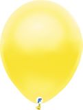 Ballons en latex, jaune perlé, 12 po, paq. 12
