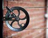 clothesline wheel pulley