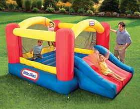 little tikes inflatable four to score