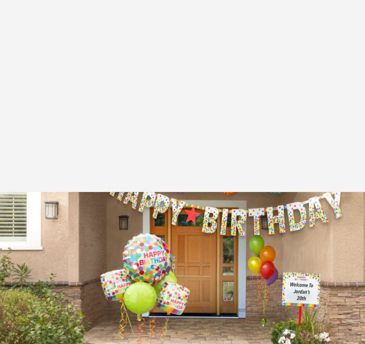 US 13 pcs Details about   16" Happy Birthday Foil Balloon Banner Party Deco Let's Celebration