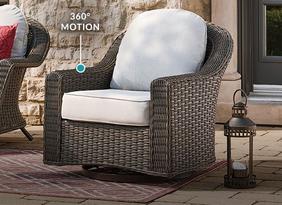 Canvas Summerhill Conversation, Patio Lounge Chair Cushions Canadian Tire