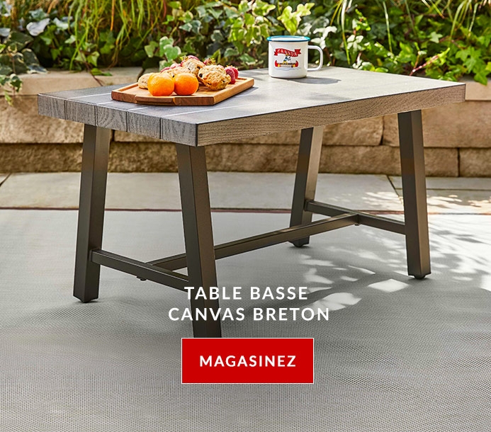 Collection de meubles de jardin Breton de CANVAS Meubles de jardin en