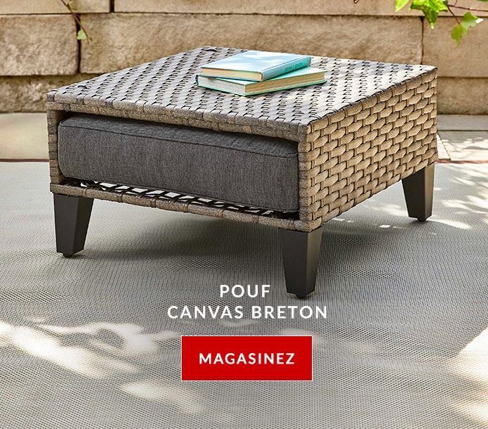 Collection de meubles de jardin Breton de CANVAS Meubles de jardin en