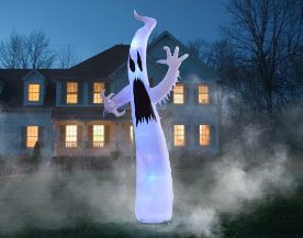 Fantôme gonflable à couleurs changeantes, 12 pi