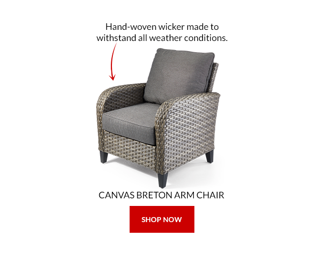 Breton Patio Furniture Collection by CANVAS Wicker Patio Furniture Canadian Tire