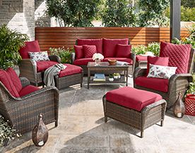 Patio Furniture Canadian Tire, High Back Patio Chairs Canada