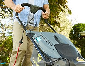 See our assortment of Yardworks electric lawn mowers