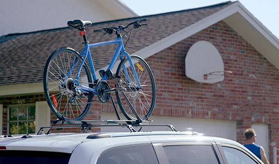 Bike racks with locks help keep your bikes safe from theft.