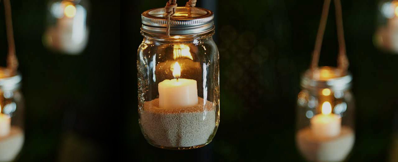 Comment créer des lanternes avec des pots Mason Canadian Tire
