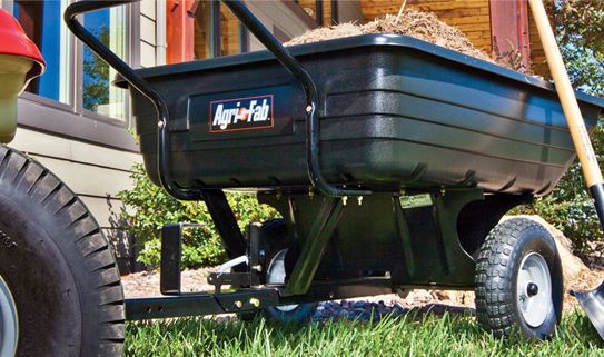 Skip the heavy lifting with one of our handy dump carts