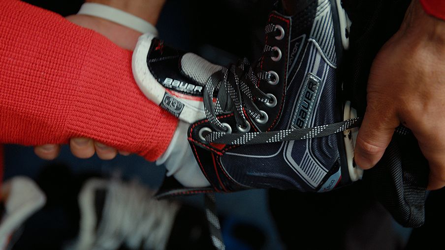 How to fit hockey skates Canadian Tire