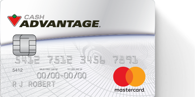 Canadian Tire Mastercard >> Cash Advantage Mastercard Canadian Tire Mastercard >> Cash Advantage Mastercard