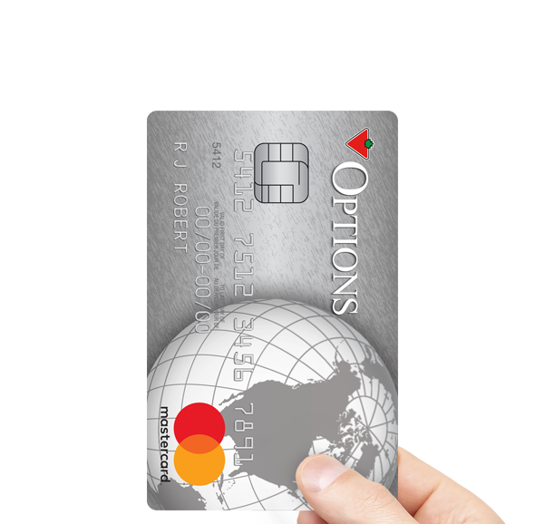 Options Mastercard