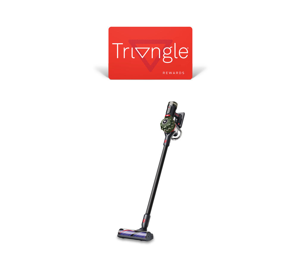 Triangle Rewards card