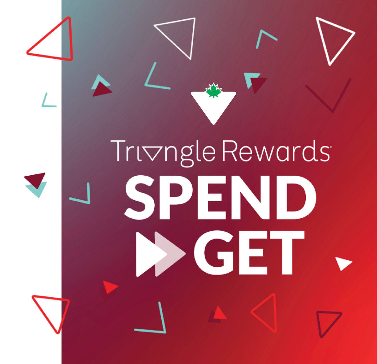 Triangle rewards Spend and Get image