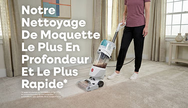 Notre nettoyage de tapis le plus en profondeur, le plus rapide