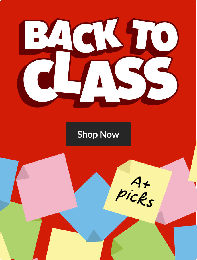Shop A+ picks for Back to Class.